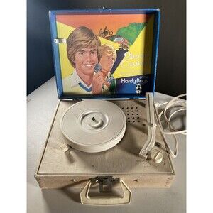 Vintage Shaun Cassidy THE HARDY BOYS Record Player by Vanity Fair (no needle)